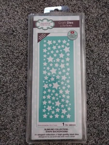 Creative Expressions Craft Dies Sue Wilson Slimeline Stars CED1254 New - Picture 1 of 12