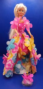 1996 Mattel Blossom Flower Beauty Barbie Doll w Magical Fairy Sprinkles Awesome!