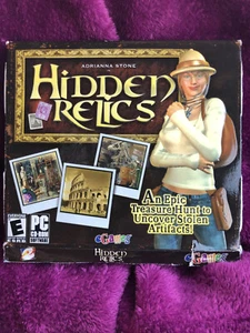eGames Adrianna Stone in Hidden Relics (PC, 2008) CD - Picture 1 of 3