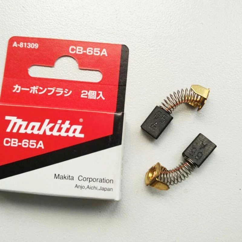 2x Cepillos de carbono originales Makita CB65/65A/72/76 para motores eléctricos 5x8x11,5 mm Foto 1 de 1