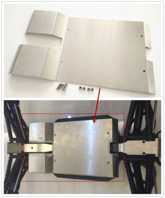 TRAXXAS 1/10 E-REVO SUMMIT Steel Armor Chassis Fully Protector 1pc - Image 1 of 4