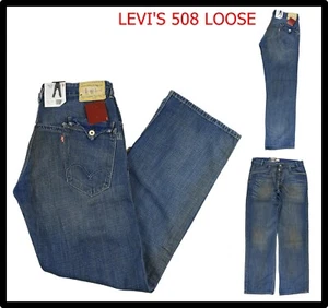 Jeans Levis Herren 508 Loose Levi's Denim A Bein Breitband Lose w31 Regular Hip - Bild 1 von 14