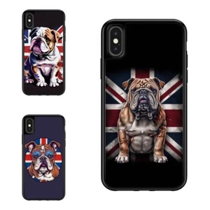For Samsung S20 S21 S22 S23 S24 bulldog union jack flag Ugly Case - Picture 1 of 25