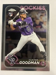 2024 Topps Chrome - #99 Hunter Goodman (RC) - Picture 1 of 2