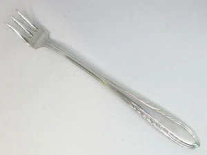 National Viceroy FLAME  *1 Cocktail/Seafood Fork(s)* 6"  Silverplate 1938 - Picture 1 of 7