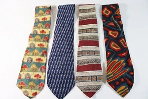 Men's Silk Ties Neckties Desert Designs JIMMY PIKE Structure Nature Conservancy - Picture 1 of 17