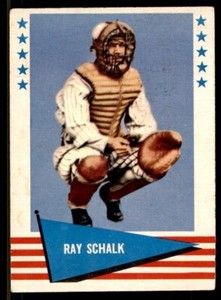 1961 Fleer Baseball Greats Baseball #136 Ray Schalk VG