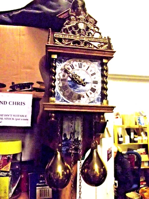 FHS Franz Hermle weight driven Wall Clock - Image 1 of 4