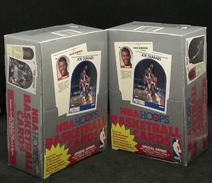 Lote de (2) 1989 Hoops serie de baloncesto 2 cajas de cera (72 paquetes totales) - Imagen 1 de 2