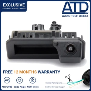 Reverse Camera For VW Bora Passat B8 (2017-On) Rear Boot Handle 720p AHD CVBS HD - Bild 1 von 12
