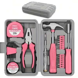 WUH66-Multifunctional Tools Automotive Hardware Set Pliers Tape Measure Hammer A - Picture 1 of 10