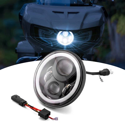 Faro de proyección LED limitado/cacique indio Fit con anillo de halo Foto 1 de 4