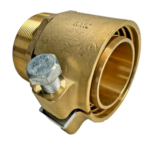 4" PEX to Male NPT Compression Transition Adapter Fitting, Brass - Picture 1 of 13