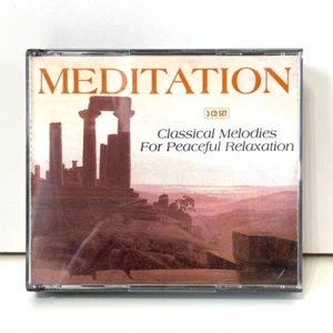 Meditation 3 CD Musik Set klassische Melodien für friedliche Entspannung 31 Titel - Bild 1 von 5