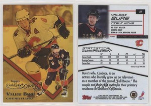 2000-01 Topps Gold Label Class 1 Gold /399 Valeri Bure #6