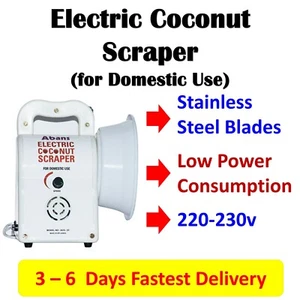 Coconut Scraper Shredder Electric Domestic 220-230v Delivery Within 3-6 Days - Picture 1 of 16