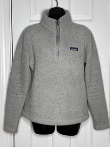 Gently Worn Patagonia Los Gatos 1/4-Zip Fleece Drifter Grey Women's Small - Picture 1 of 3