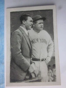 42438 BABE RUTH Bulgaria Sport Photos Trading Card 1932 unused original - Picture 1 of 3