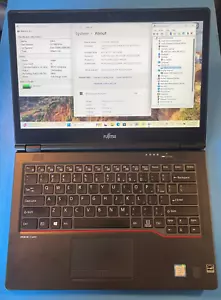 Fujitsu LAPTOP U749 i5 16G RAM 512GB NVMe 14" FHD TOUCH WIN 11 PRO + NEW BATTERY - Picture 1 of 12
