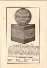 1904 AG Spalding Baseball Official League Ball Vintage Original Print Ad