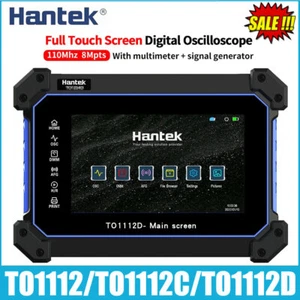 Hantek Handheld Touch Screen Digital Oscilloscope TO1112 TO1112C 1112D Portable - Imagen 1 de 9