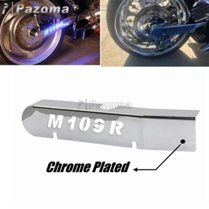 Cubierta de brazo oscilante derecho cromado acero para Suzuki Boulevard M109R 2006-2013 - Imagen 1 de 9