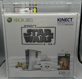 Microsoft Xbox 360 Kinect Star Wars Limited Edition 320GB Sealed VGA 85+ Graded