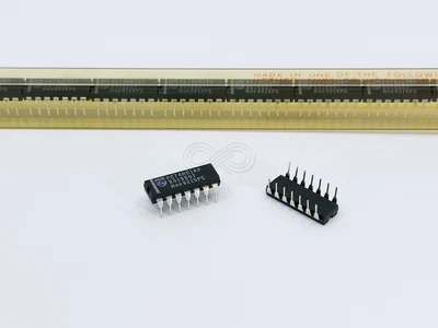 10 PIEZAS PC74HC14P 74HC14 PHILIPS Hex Schmitt Gatillo Inversor IC Logic DIP-14 Foto 1 de 4