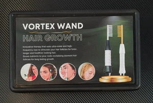 Pettine ringiovanente crescita capelli Vortex Wand - terapia innovativa Ultra Voilet - Foto 1 di 11