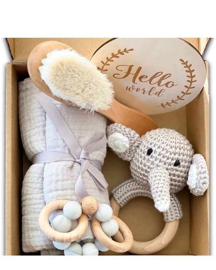 Caja de regalo para baby shower de 5 piezas Foto 1 de 3