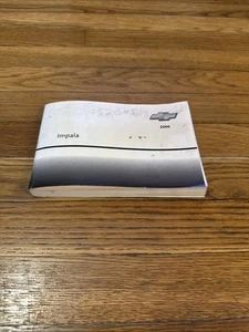 2006 Chevy Chevrolet Impala Owners Manual OEM Free Shipping - Picture 1 of 1