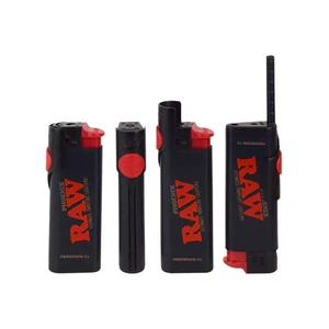 RAW PHOENIX Black Ultimate Smoker Lighter Adjustable Wind Screen and Poker x 1 - Picture 1 of 3