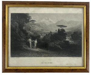 The Fall Of Man, Framed Print, By William Richardson, John Martin - Picture 1 of 4