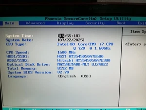 Pc Laptop Toshiba Qosmio X500 11N 18" i7 8gb 500+500 nvidia bluray Harman Kardon - Imagen 1 de 15