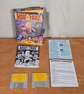 Keef the Thief Commodore Amiga Big Box Juego CIB 3.5" Disquete 1989 Electronic Arts - Imagen 1 de 13