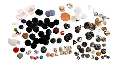 Antique Vintage Button Lot  - Image 1 of 4