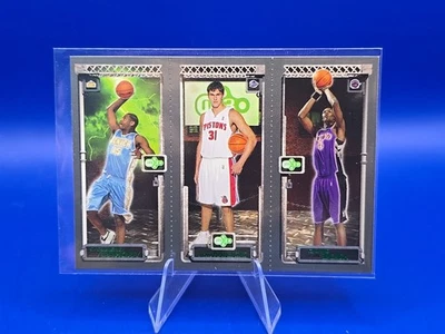 2003 Topps дебютант Matrix Кармело, Энтони Дарко Миличик, Крис Бош (RC) - Изображение 1 из 2