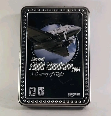 Microsoft Flight Simulator 2004: A Century of Flight TIN PC 4 Disc Set w1 4366 - Image 1 of 4
