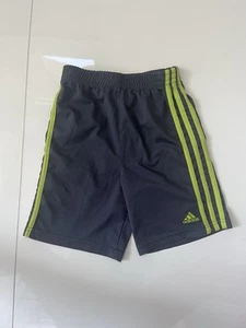 adidas Boys Grey Track Shorts Size 6 - Picture 1 of 1
