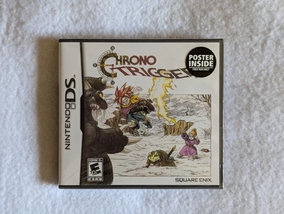 Chrono Trigger (Nintendo DS, 2008) First Run with Poster Factory Sealed - Image 1 of 4