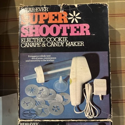 Wear-Ever Super Shooter Electric Cookie, Canapé Candy Maker 70001 - Image 1 of 4