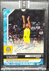 π Rickea Jackson - Auto - /10 - Water - 2025 Panini Instant WNBA #60 Free Ship - Picture 1 of 9