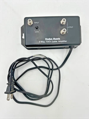 Radio Shack 2-Way 70Ch Cable Amplifier 15-1960A - Image 1 of 3