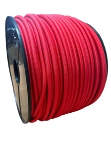 8mm x 10 METERS, RED STRONG ELASTIC BUNGEE ROPE SHOCK CORD TIE DOWN - Imagen 1 de 4