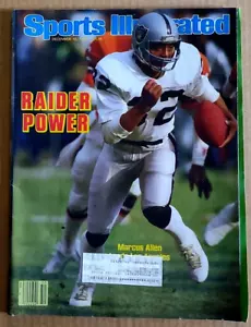Sports Illustrated ~ December 16, 1985 ~ Marcus Allen Raiders Cover - Picture 1 of 3