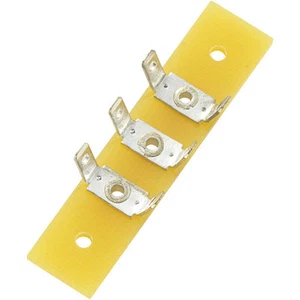 Tablero de tirar terminal etiqueta de soldadura epoxi 3 polos 44 x 10 mm - Imagen 1 de 1