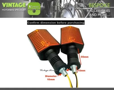 TW439 - LÂMPADA DE SETA DIANTEIRA/TRASEIRA YAMAHA XT600 XT550 XT350 XT250 XT125 - Imagem 1 de 4