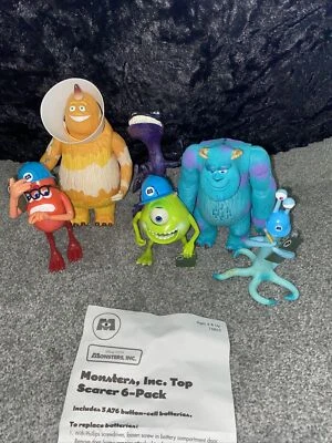 Фигурки Monsters Inc. Top Scared упаковка 6 шт. - Изображение 1 из 4