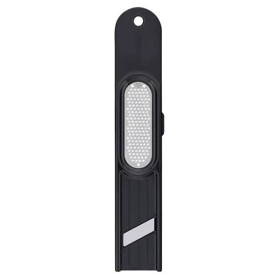 Microplane SPECIALTY Ingwerreibe Reibe Edelstahl Gummifuß Schwarz L 31 cm - Bild 1 von 4