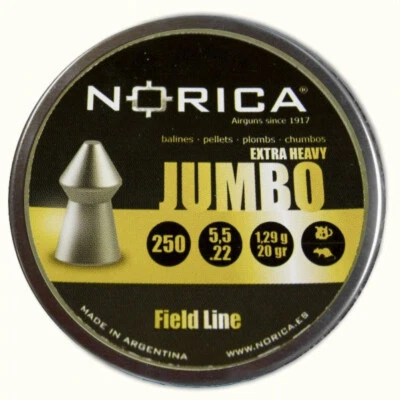 Norica Jumbo extra schwere Pellets 0,22 x 250